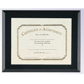 Black Glass Certificate Frame (11"x14")